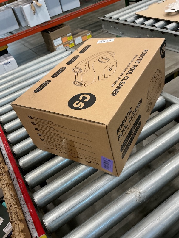 View 2 of [SOLD FOR PARTS] zebary Robotic Pool Cleaner, 180-Min Runtime, 3L Basket