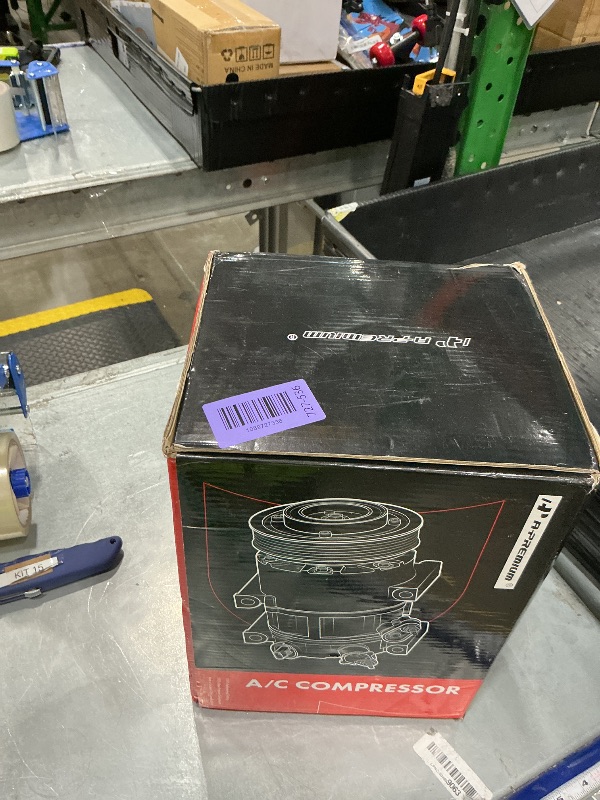 View 2 of [DAMAGED] A-Premium A/C Compressor with Clutch Compatible with Honda Accord 2003-2007 3.0L, Pilot 2005-2008 3.5L, Odyssey 2005-2007 3.5L, Ridgeline 2006-2008 3.5L & Acura MDX 2003-2006 3.5L, TL 2004-2008