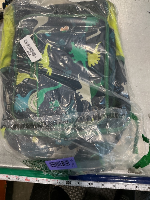 View 2 of [HEAVILY USED] mommore Kids Backpack Set - Dinosaur Pattern