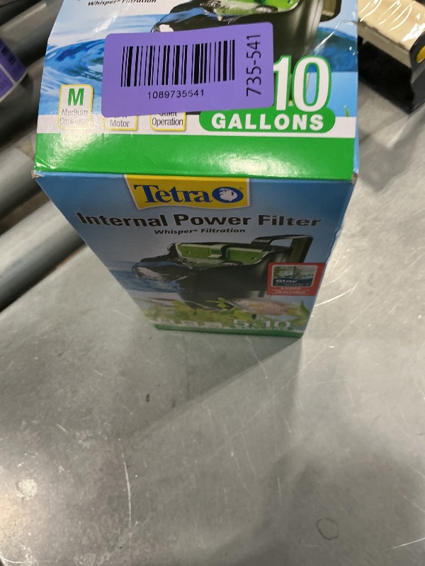 View 2 of [MISSING MOUNT] Tetra Whisper 85 GPH Internal Power Filter For Aquariums