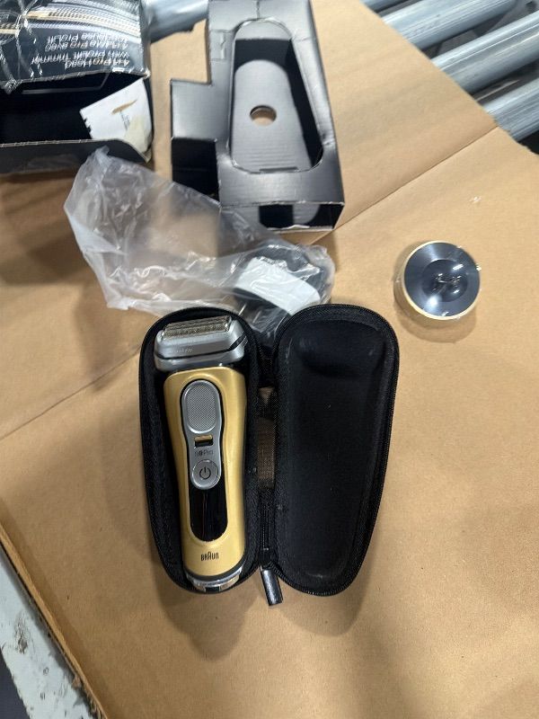 View 5 of Braun Series 9 Pro 9419s Electric Shaver for Men, Wet & Dry Razor, Shaving Kit with 4+1 Head with ProLift Trimmer