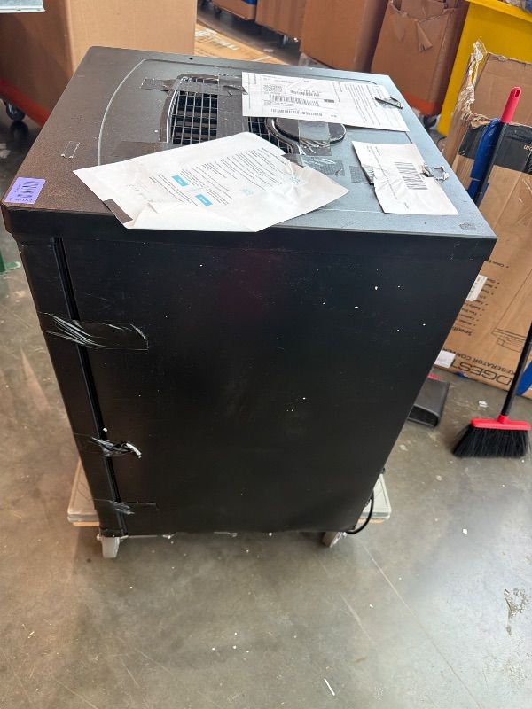 View 3 of [Heavily Damaged, Needs Repairs] EdgeStar BR3002 24 Inch Wide Kegerator Conversion Refrigerator for Full Size Kegs with Deep Chill Mode - Black