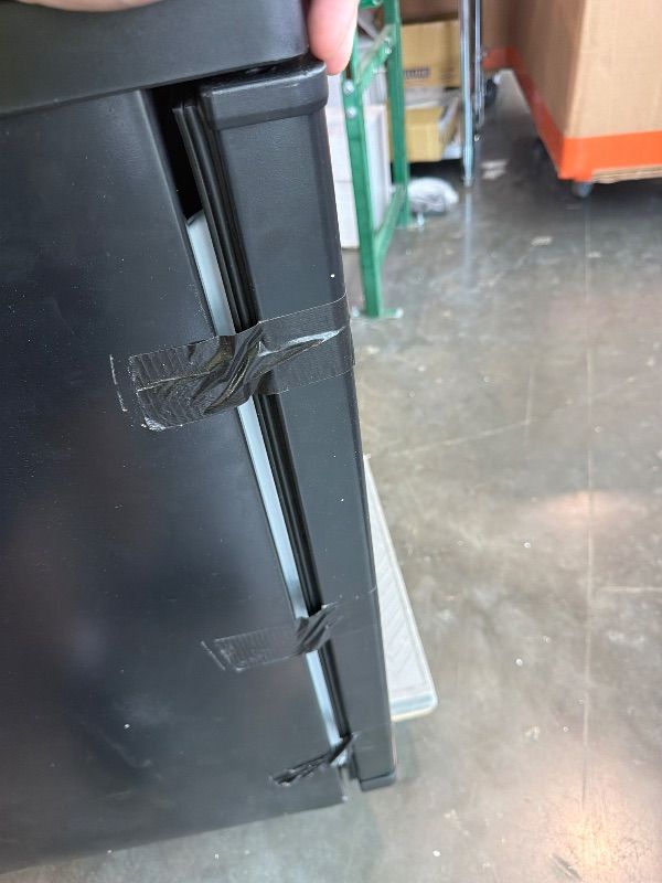 View 5 of [Heavily Damaged, Needs Repairs] EdgeStar BR3002 24 Inch Wide Kegerator Conversion Refrigerator for Full Size Kegs with Deep Chill Mode - Black
