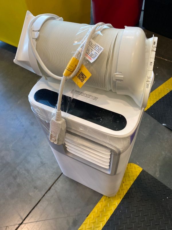View 2 of **View Clerk Notes**16,000 B T U Portable Air Conditioners for Large Room up to 750 Sq. Ft., 5-in-1 Smart AC with WiFi App, Remote Control, Fast Cooling, Dehumidifier, Fan, Sleep Mode, 24H Timer & Window Kit
