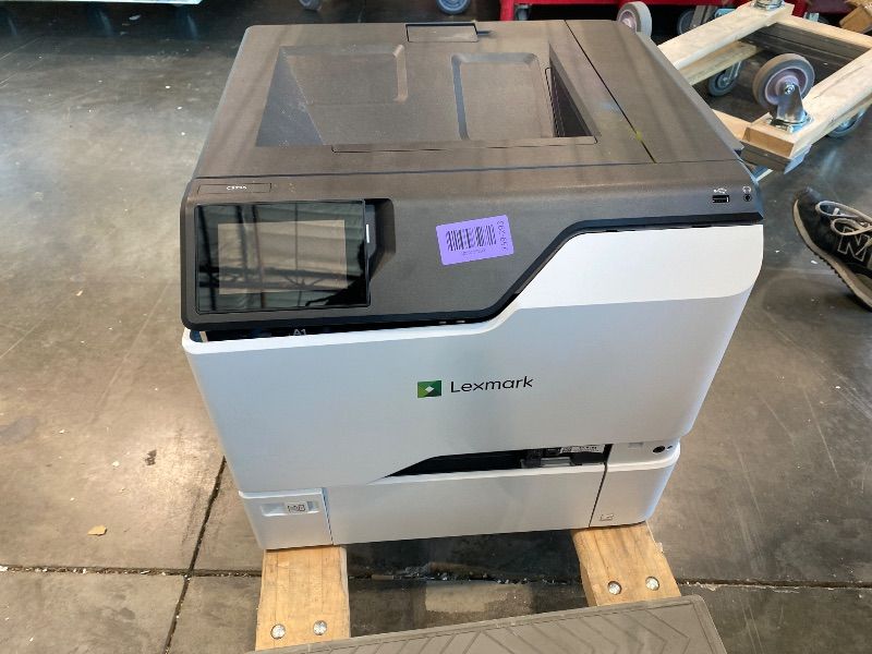 View 2 of *** No cables and broke on the side***
Lexmark CS735de Color Laser Printer