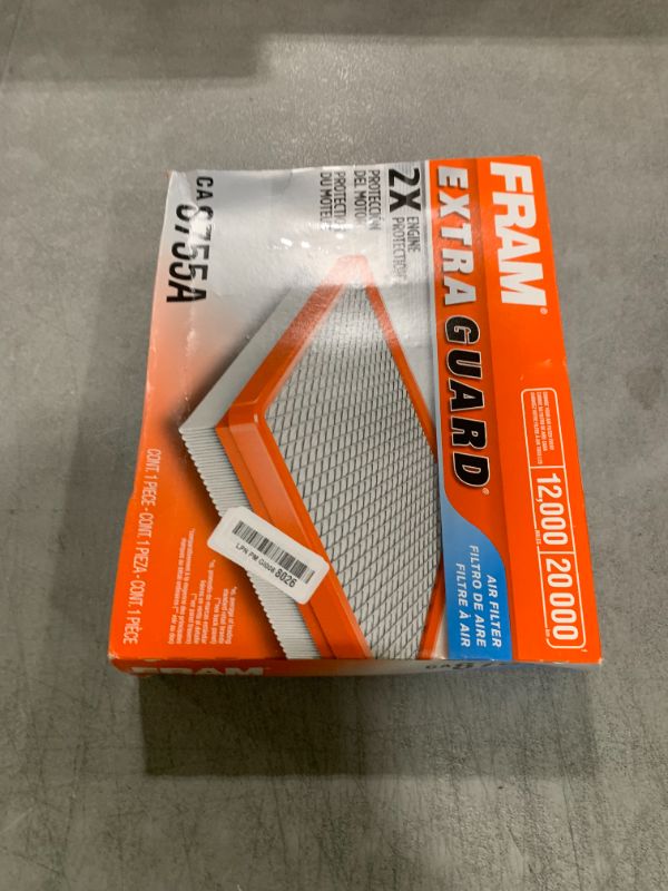 View 2 of Fram Extra Guard Engine Air Filter CA8755A