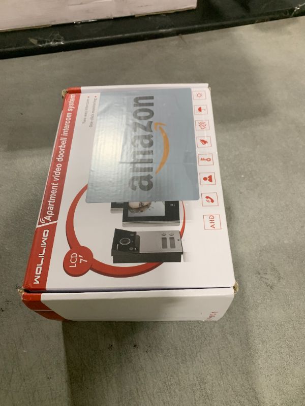 View 2 of WOLILIWO Wired Video Intercom System, 7" HD Camera, 2 Monitors