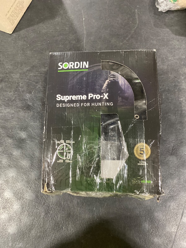View 4 of Sordin Supreme Pro-X Active Noise Reduction Earmuffs