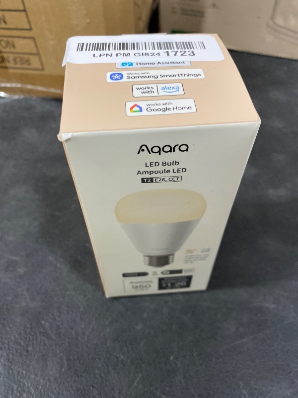 View 2 of Aqara T2 LED Bulb White, Zigbee/Thread, E26