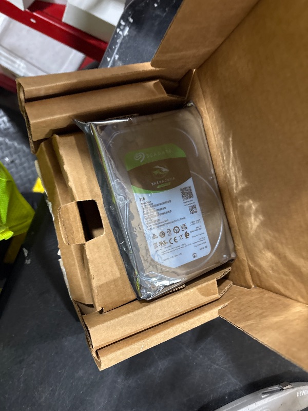 View 3 of Seagate BarraCuda 2TB Internal Hard Drive HDD