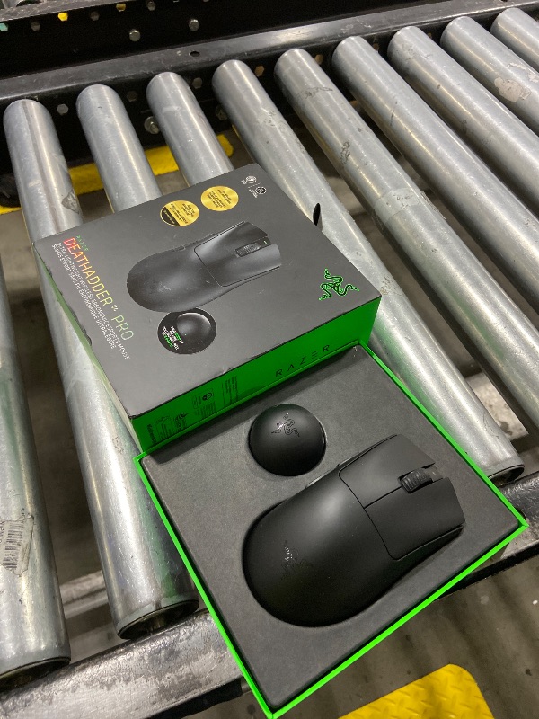 View 2 of Razer DeathAdder V4 Pro Wireless Gaming Mouse - Black