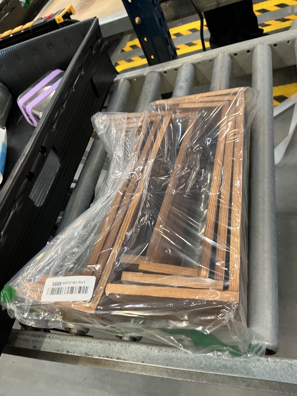 Photo 1 of Vecxoty 2 Set Wooden Tiered Risers Display Stands