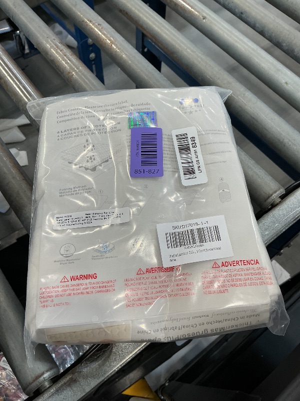 Photo 1 of BlueSnail Quilted Thicker Waterproof Changing Pad Liners,3 Count(Snow White 13” x 27”)