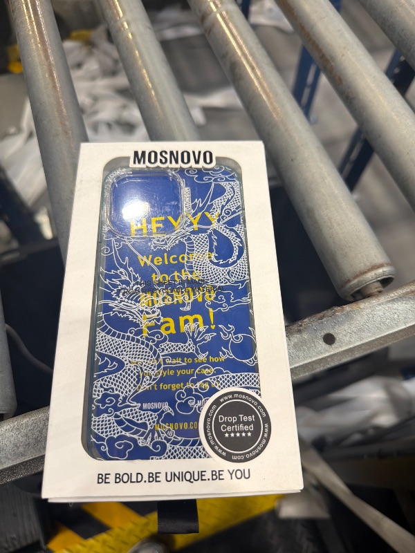 Photo 1 of MOSNOVO iPhone 15 Pro Max Case - White Dragon