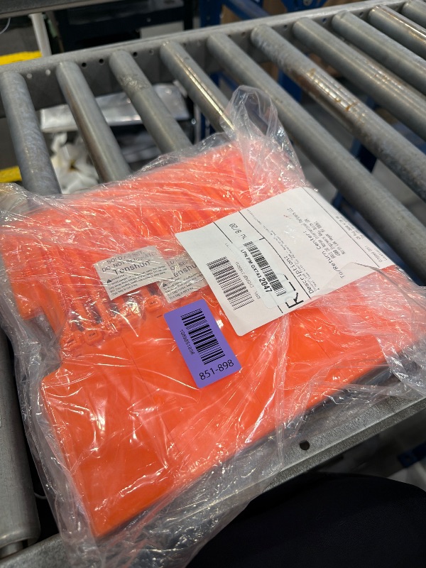 Photo 1 of Tenshun 100 Plastic Seal Tags - Orange