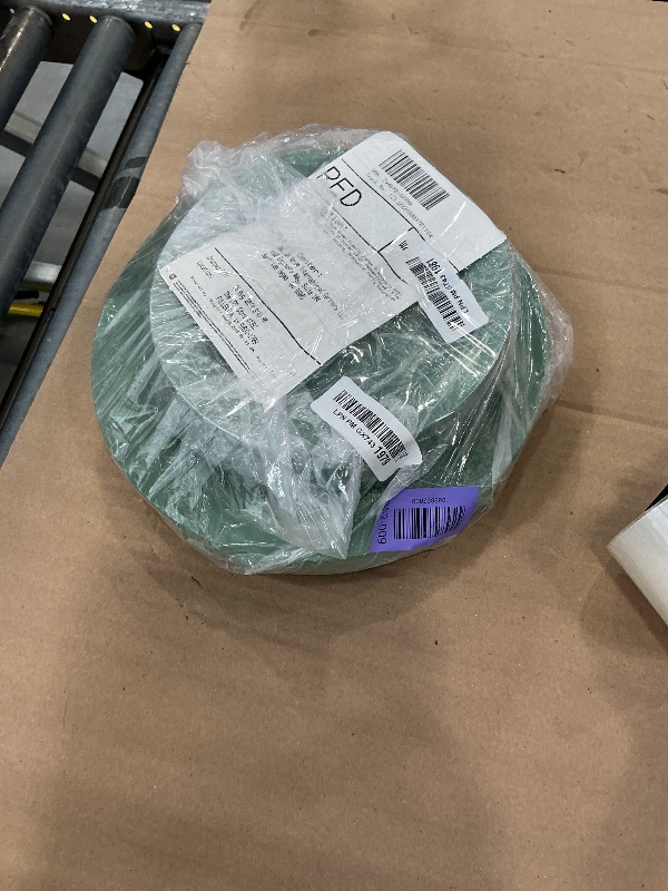 Photo 1 of joy akkess Sage Green Plastic Plates - 50 Count