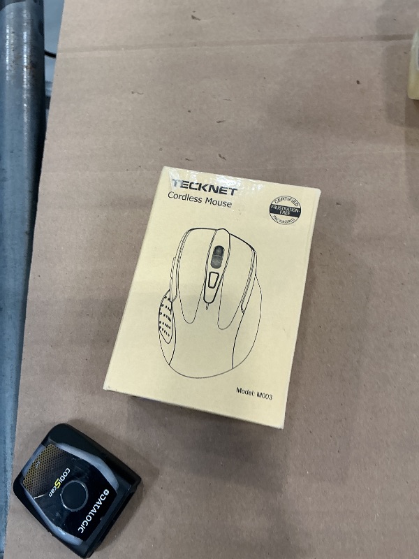 Photo 1 of TECKNET Wireless Mouse, Ergonomic, Purple, 2600 DPI