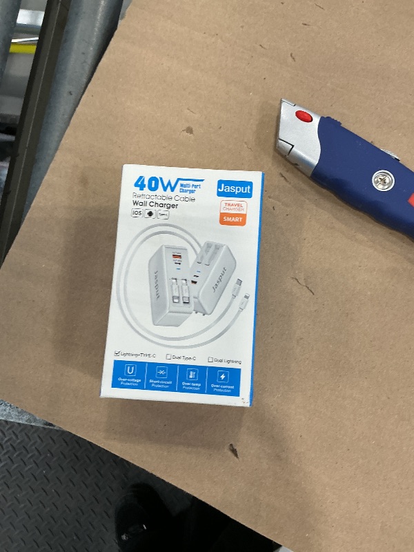 Photo 1 of Jasput 4-in-1 Retractable Wall Charger