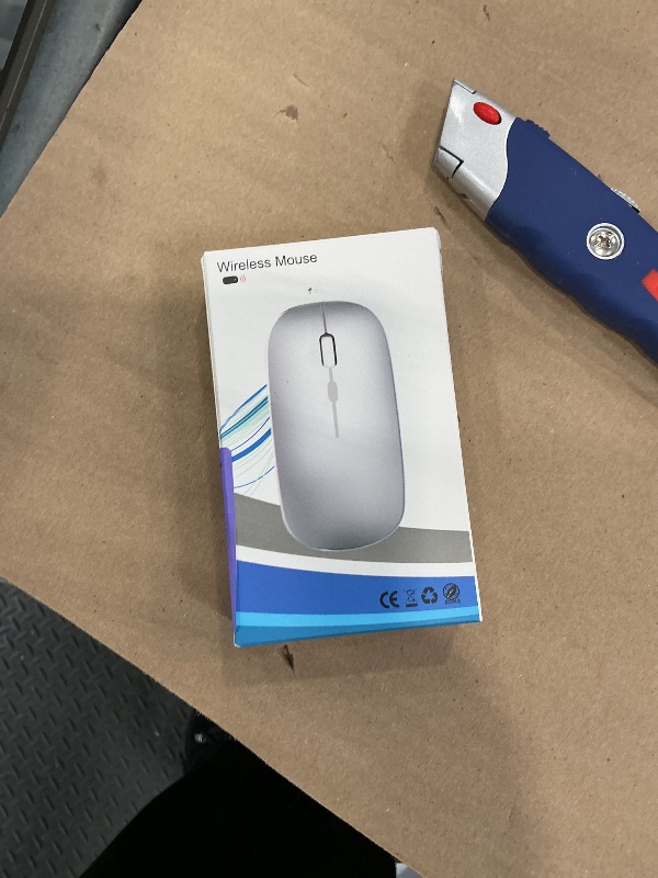 Photo 1 of Afaartcci Rechargeable Wireless Mouse, Silent Bluetooth, 2.4G