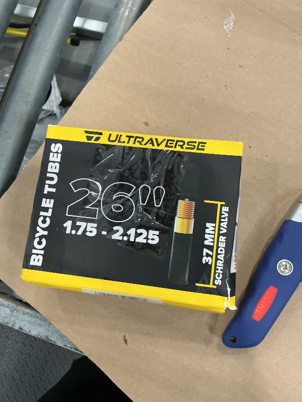Photo 1 of Ultraverse 26" Bike Inner Tubes - Set of 2