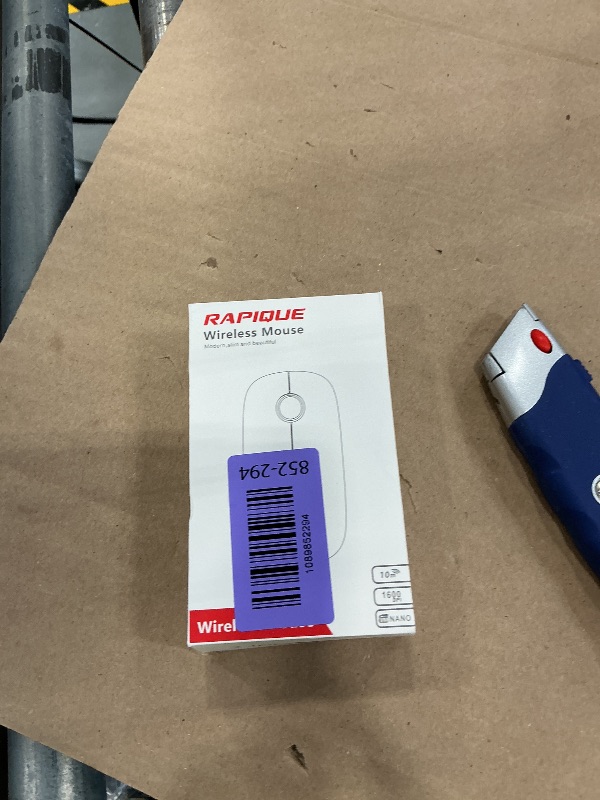 Photo 1 of RAPIQUE Pink Bluetooth Wireless Mouse (BT5.1+2.4GHz)