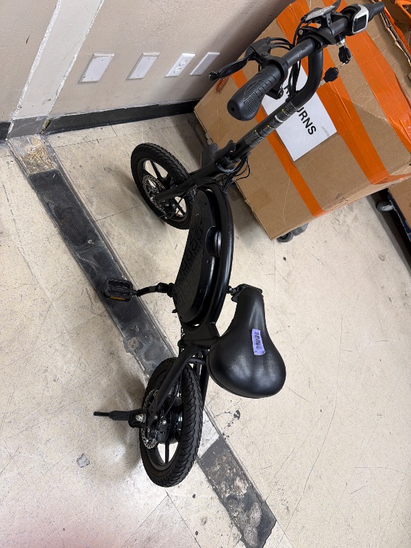 View 3 of Jetson Bolt Pro Adult Electric Bike, Pedal Assist up to 30 Miles, Foldable, Built-in Carrying Handle, Lightweight Frame, LED Headlight, Dual Disc Brakes, Twist Throttle & Cruise Control, Ages 12+