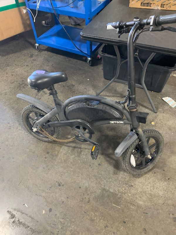 View 2 of Jetson Bolt Pro Adult Electric Bike, Pedal Assist up to 30 Miles, Foldable, Built-in Carrying Handle, Lightweight Frame, LED Headlight, Dual Disc Brakes, Twist Throttle & Cruise Control, Ages 12+