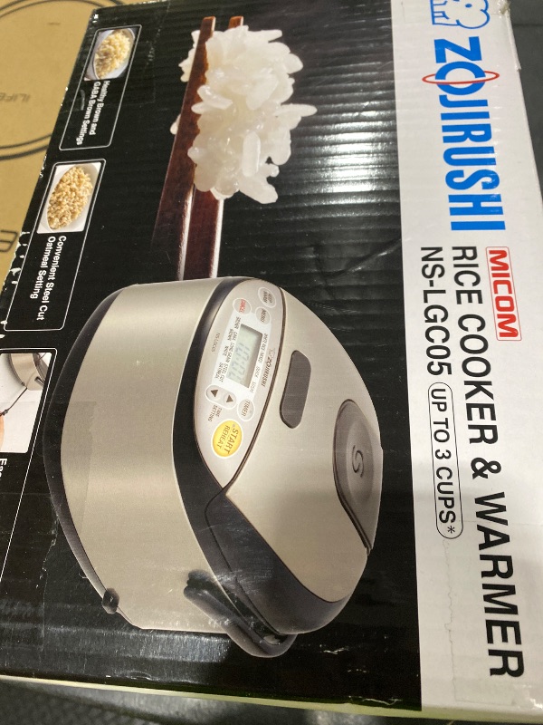 View 2 of Zojirushi Micom 3-Cup Rice Cooker & Warmer