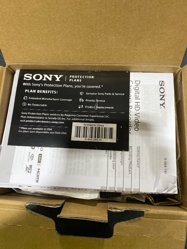 View 4 of Sony HDRCX405 HD Handycam Camcorder