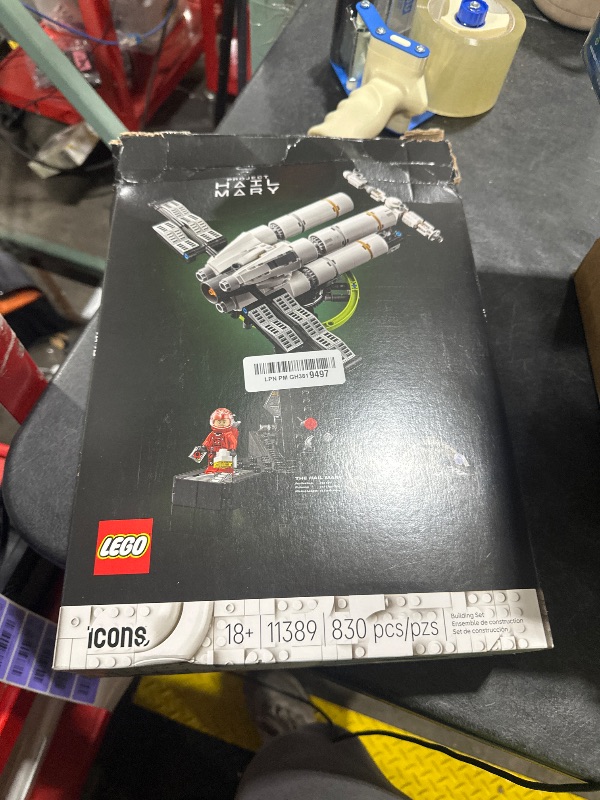 View 2 of LEGO Icons Project Hail Mary Spaceship Model Kit 11389