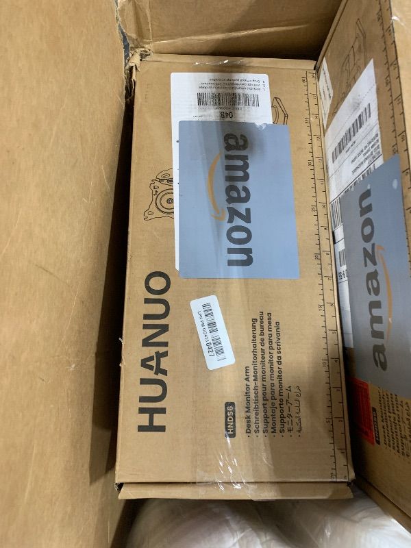 View 3 of HUANUO Dual Gas Spring Monitor Mount