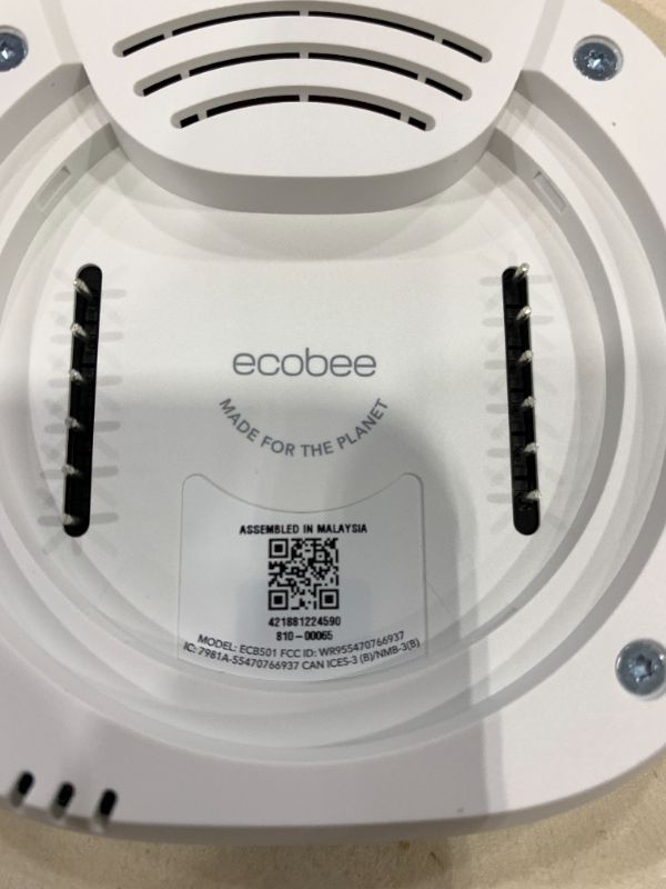 View 3 of ecobee Smart Thermostat Enhanced Programmable Wifi