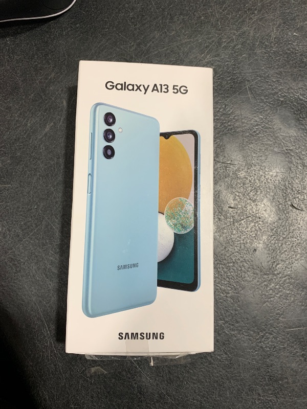 View 4 of Samsung Galaxy A13 5G Cell Phone, 64GB, Green