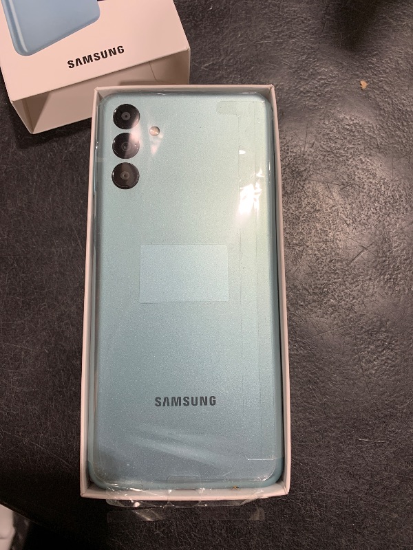 View 3 of Samsung Galaxy A13 5G Cell Phone, 64GB, Green