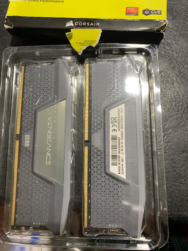 View 2 of Corsair Vengeance RGB DDR5 64GB (2x32GB) 6000MHz Memory Kit