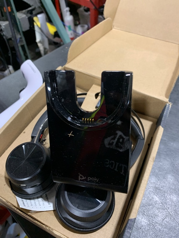 View 3 of Poly Voyager Focus 2 UC USB-C Headset with Stand