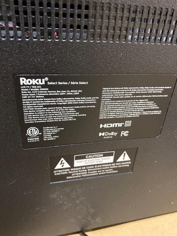 View 4 of Roku 55" QLED 4K Smart TV