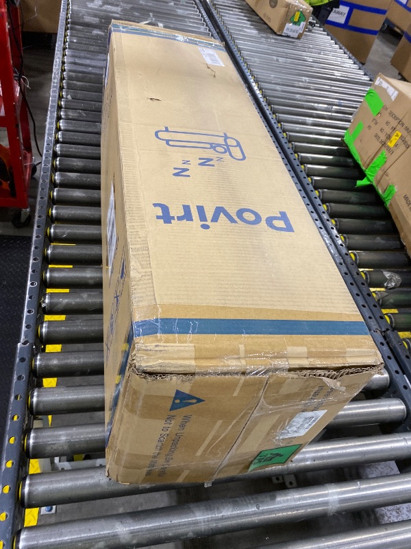 View 3 of Povirt 12" Hybrid Twin Mattress
