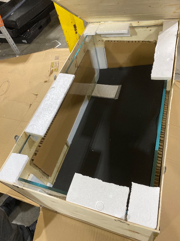 View 3 of LANDEN Aquarium 120P Wide 78 Gallon Ultra Clear Glass Rimless Fish Tank