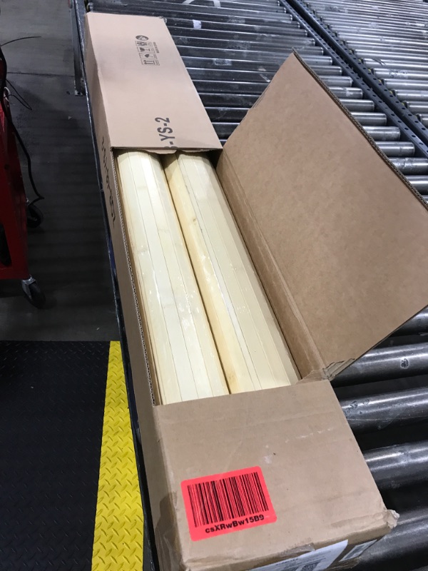 View 2 of KELIXU Natural Bamboo Wall Panels - 48" x 96" (2 Pcs)