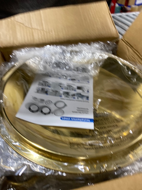 View 3 of KEYOXY Round Chafing Dish 5 Qt, 4-Pack, Gold