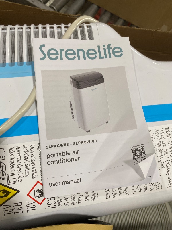 View 4 of SereneLife Portable Air Conditioner 10000 BTU With WIFI | 3-in-1 Cooling, Fan and Dehumidifier | 24-H Timer up to 450 sq ft Coverage | AC Unit for Bedroom, Home & Office | Window Kit & Remote
