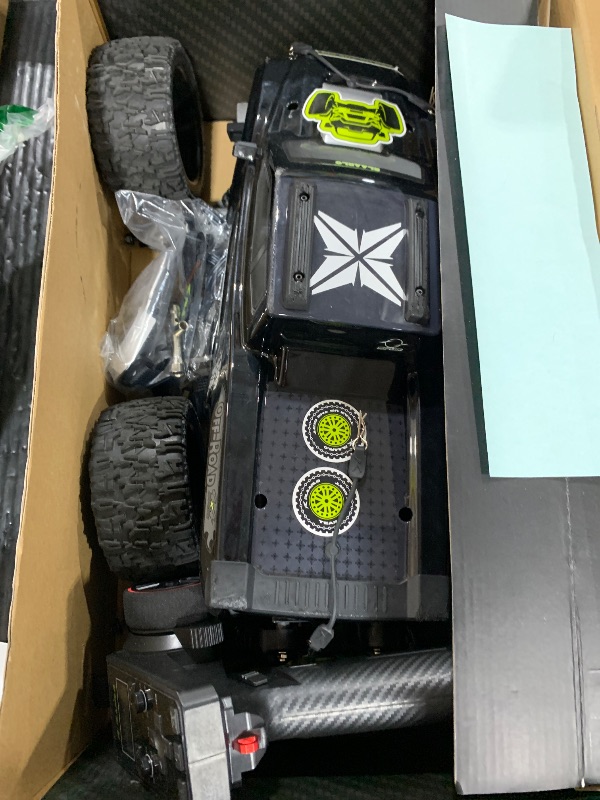 View 2 of RIAARIO 1/10 Brushless RC Cars, 50+ MPH, 4WD, Waterproof, Carbon Fiber