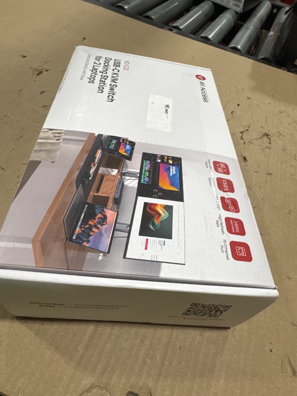 View 4 of AV Access Dual USB-C KVM Switch Docking Station