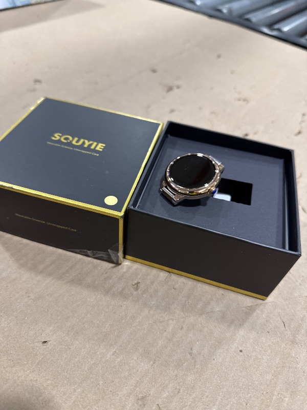 View 2 of SOUYIE Smartwatch Women's Rose Gold AMOLED