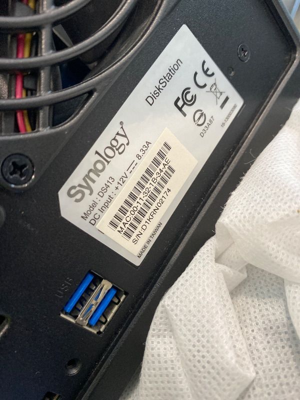 View 4 of **** MODEL DS413**** Synology DS1525+ Video Editing & Production Server - Scale to 300TB, 10GbE Ready & Multi-User Workflows (5-Bay Diskless NAS)