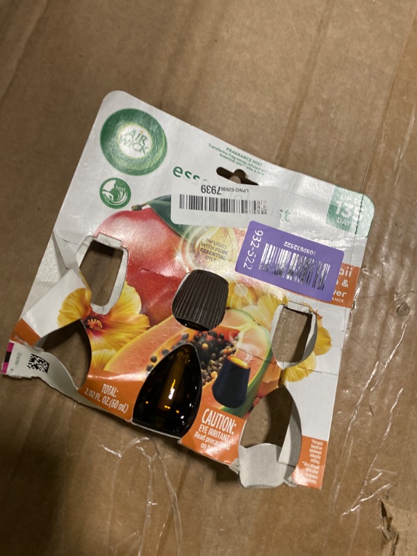 View 2 of [ONLY ONE MIST] Air Wick Essential Mist Refill - Hawaii Exotic Papaya & Hibiscus Flower (3-Pack)