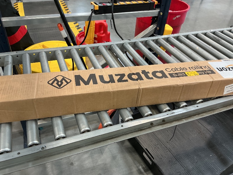 Photo 1 of Muzata 16-20ft Modular Cable Railing Kit, 36in, Black