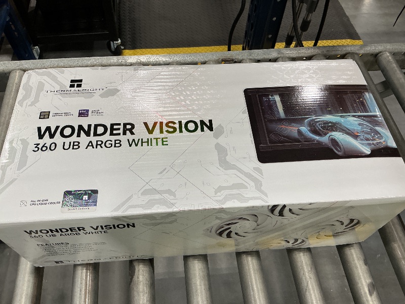 Photo 1 of Thermalright Wonder Vision 360 UB ARGB CPU AIO Cooler,360mm Radiator, 2K 60HZ Curved Screen with 2400x1080 Resolution,for AM4/AM5,Intel LGA1851/1700,6.67in 3D Screen High Performance Pump