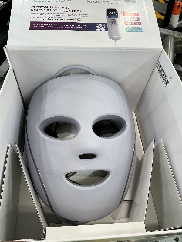Photo 1 of Shark CryoGlow LED Face Mask with Under-Eye Cooling